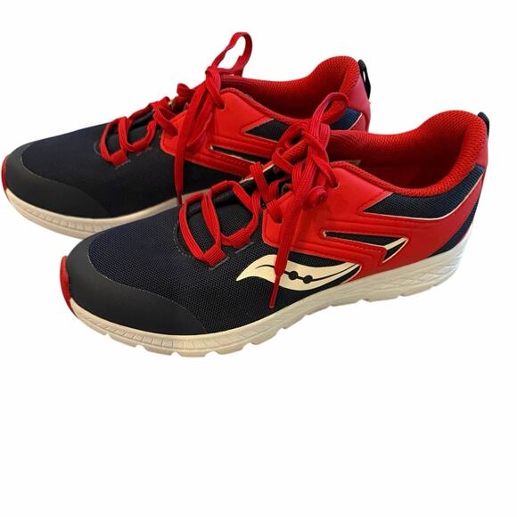 Saucony Shoes - Saucony Cohesion Sport Running Shoes Navy Red White Women’s Size 6.5 patriotic
